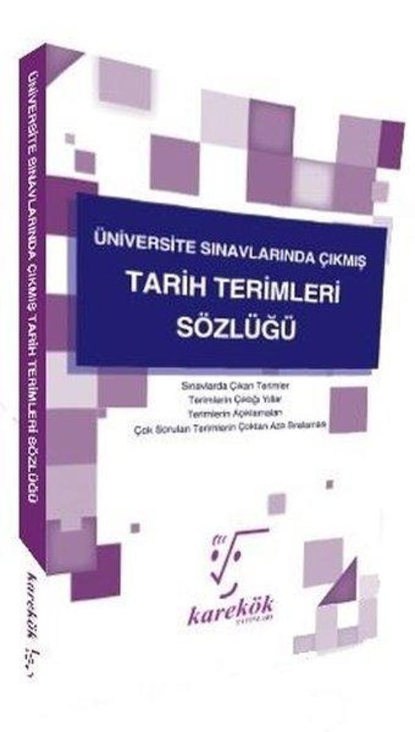 Tarih Terimleri Sözlüğü - Karekök Eğitim Yayınları - Image 1