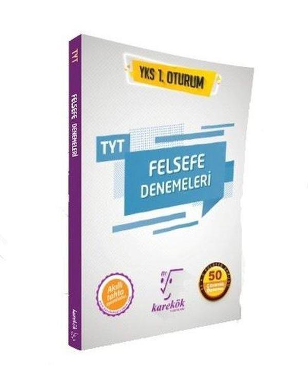 TYT Felsefe Denemeleri 1.Oturum - Karekök Eğitim Yayınları - Image 1
