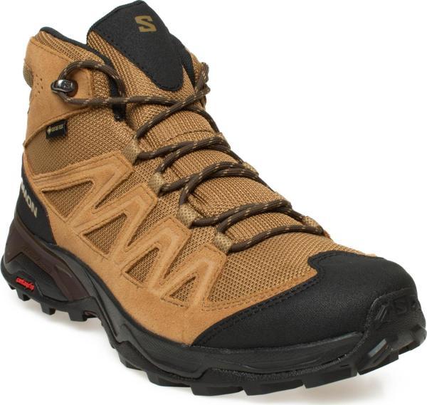 Salomon L471818 M X Ward Leather Mid Gtx Taba Erkek Bot 44 2/3 - Image 1