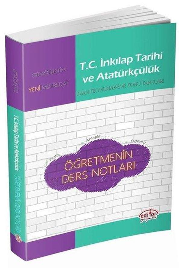 Editör T.C İnkılap Tarihi ve Atatürkçülük Öğretmenin Ders Notları - Editör - Image 1