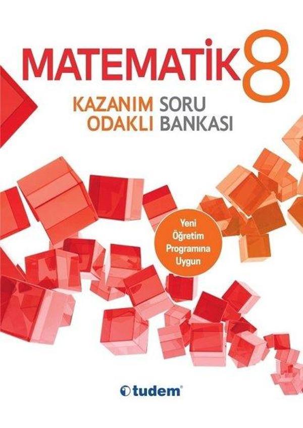 8.Sınıf Matematik Kazanım Odaklı Soru Bankası - Tudem Yayınları - Ders Kitapları - Image 1