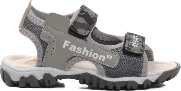 Ayakmod 24-410-P Gri Kamuflaj Erkek Çocuk Sandalet - Image 1