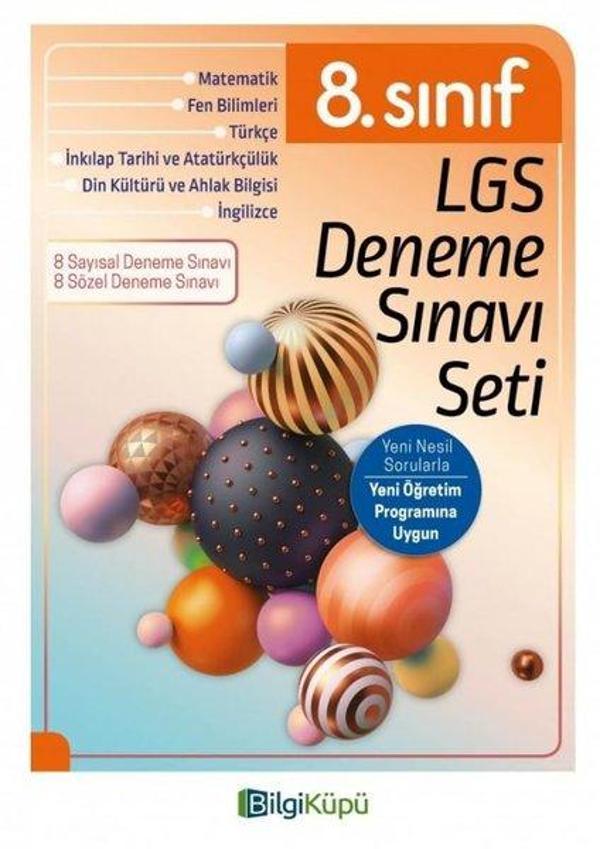 8.Sınıf LGS Deneme Sınav Seti - Bilgi Küpü - Image 1