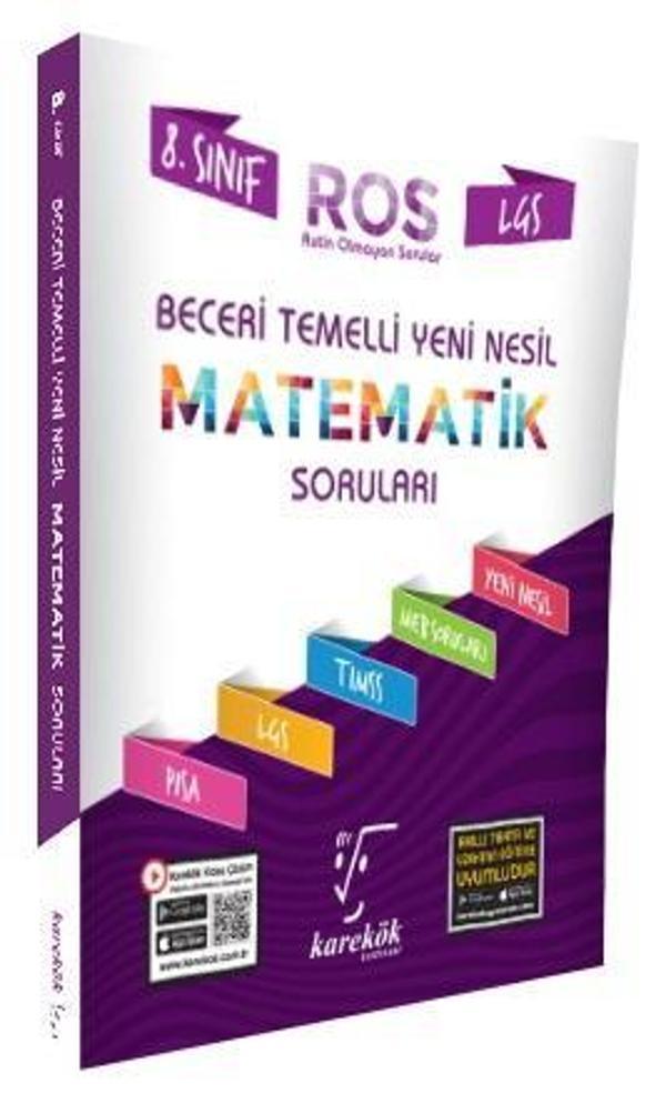 8.Sınıf Rutin Olmayan Matematik Soruları - Karekök Eğitim Yayınları - Image 1