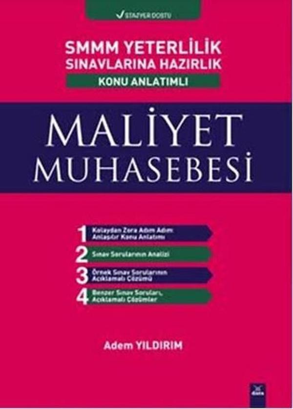 SMMM Yeterlilik Sınavlarına Hazırlık Konu Anlatımlı Maliyet Muhasebesi - Dora Yayıncılık - Image 1
