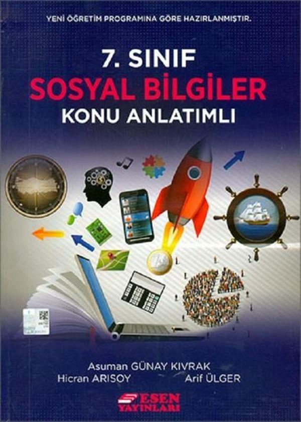 7.Sınıf Sosyal Bilgiler Konu Anlatımlı - Esen Yayıncılık - Eğitim - Image 1