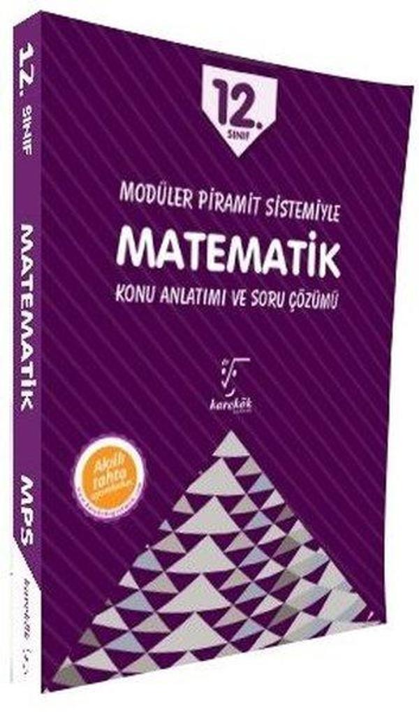 12.Sınıf Modüler Piramit Sistemiyle Matematik Konu Anlatımı ve Soru Çözümü - Karekök Eğitim Yayınları - Image 1