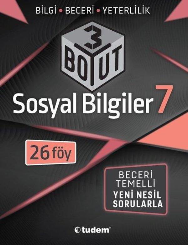 Sosyal Bilgiler 7.Sınıf 3 Boyut - Tudem Yayınları - Ders Kitapları - Image 1