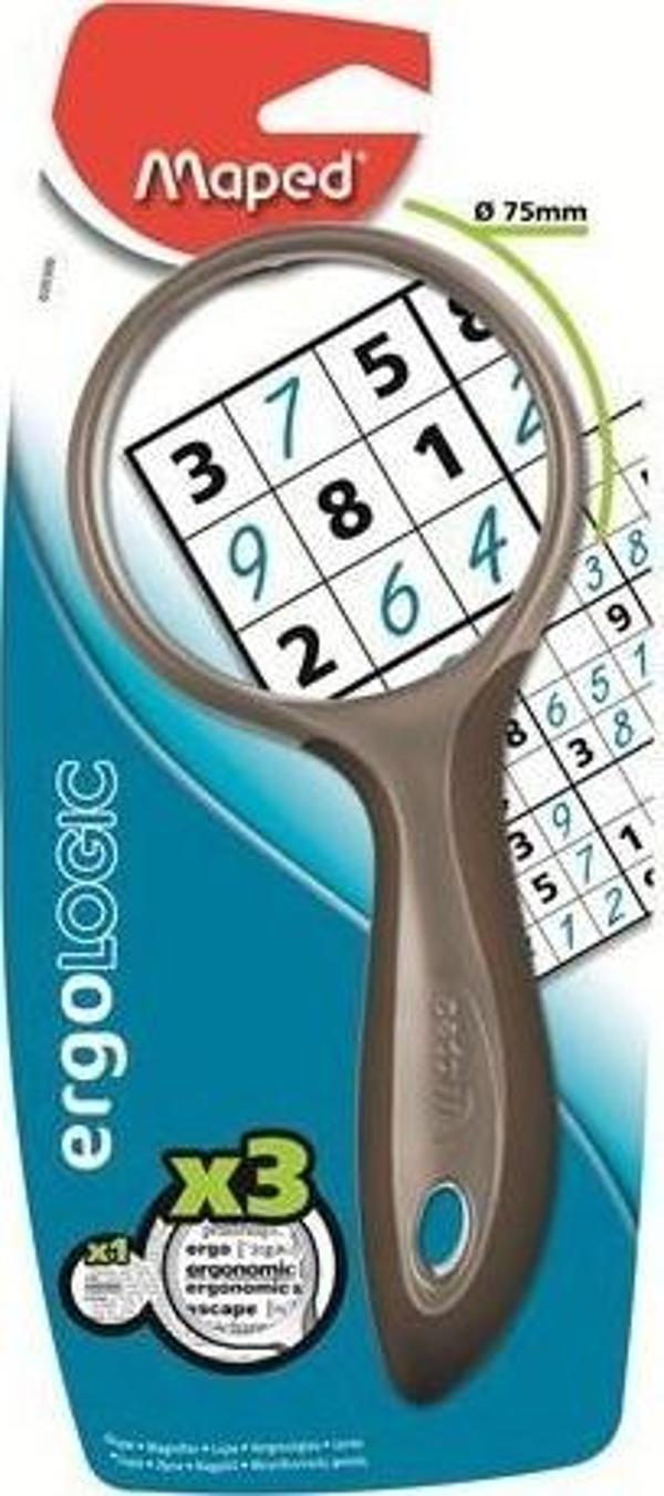 Maped Essentials 75mm x3 Büyüteç Gri - Image 1