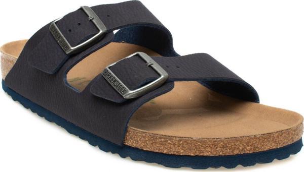 Birkenstock Arizona Bs Çift Bantli Vegan Lacivert Erkek Terlik 41 - Image 1