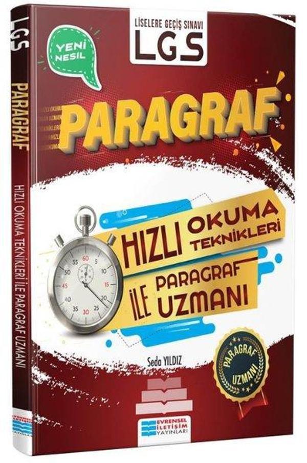 LGS Hızlı Okuma Teknikleri İle Paragraf Uzmanı - Evrensel İletişim Yayınları - Image 1