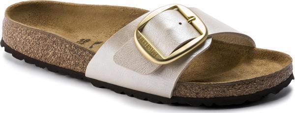 Birkenstock Madrid Big Buckle Beyaz Kadın Terlik 36 - Image 1