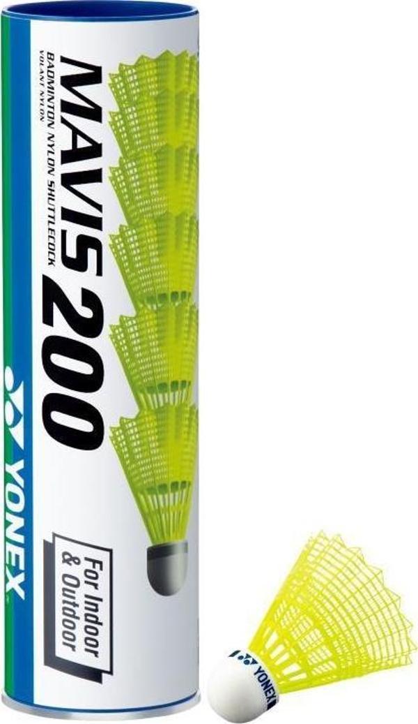 Yonex Mavis 200 Sarı Badminton Topu 6'lı - Image 1