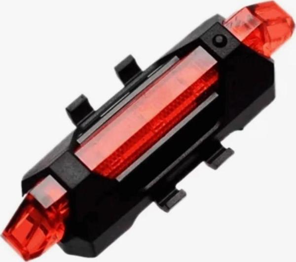 Petinka Bisiklet Parlak Led Lamba Usb Şarj Su Geçirmez Güvenlik Uyarı Arka Işığı - Image 1