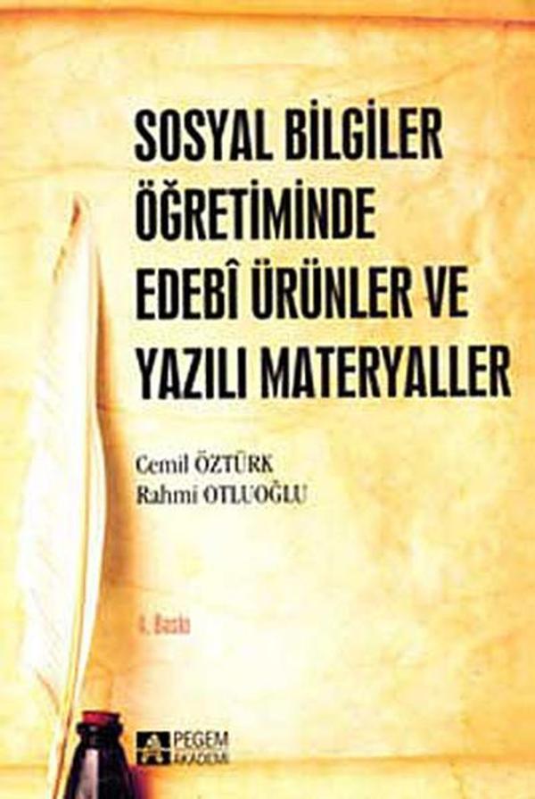 Sosyal Bilgiler Öğretiminde Edebi Ürünler ve Yazılı Materyaller - Pegem Akademi Yayıncılık - Image 1