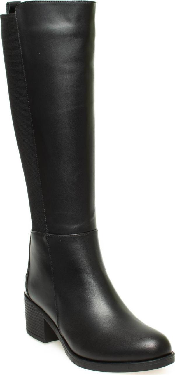 Mammamia D23Kc-2040Z Topuklu Siyah Kadın Çizme 37 - Image 1