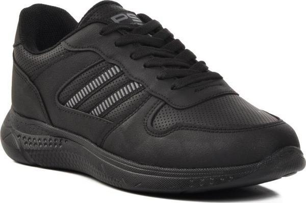 Ayakmod Pasomia 011 Siyah Unisex Bağcılı Sneaker - Image 1