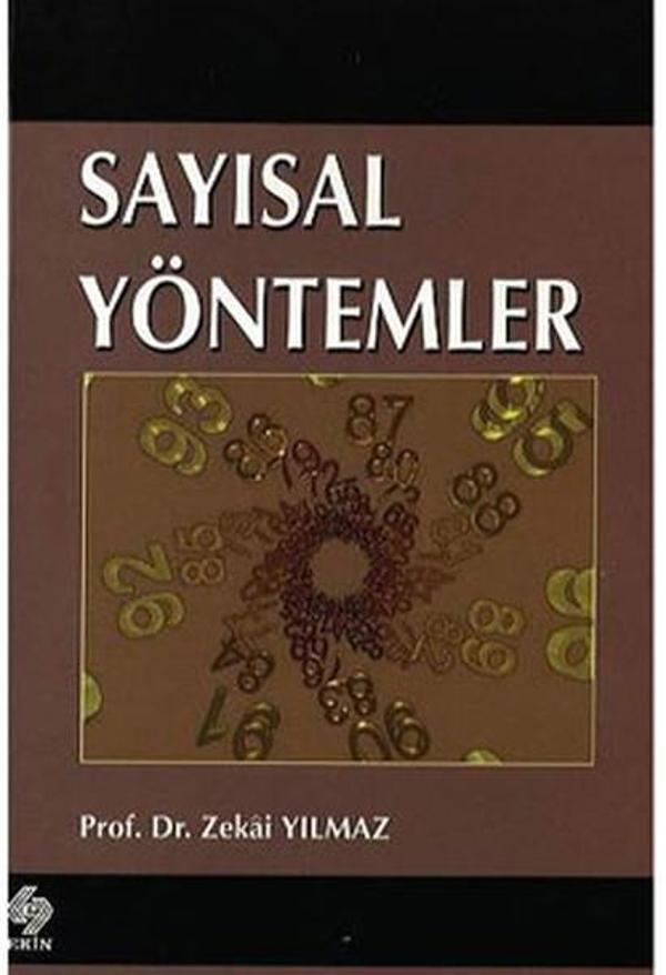 Ekin Basım Yayın Sayısal Yöntemler - Ekin Basım Yayın - Image 1