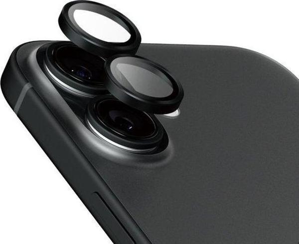 PanzerGlass® iPhone 16/16 Plus, Hoops™ Seramik, Kamera Koruyucu - Image 1