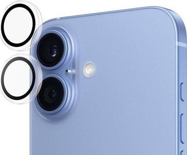 PanzerGlass® iPhone 16/16 Plus, Hoops™ Transparan, Kamera Koruyucu - Image 1