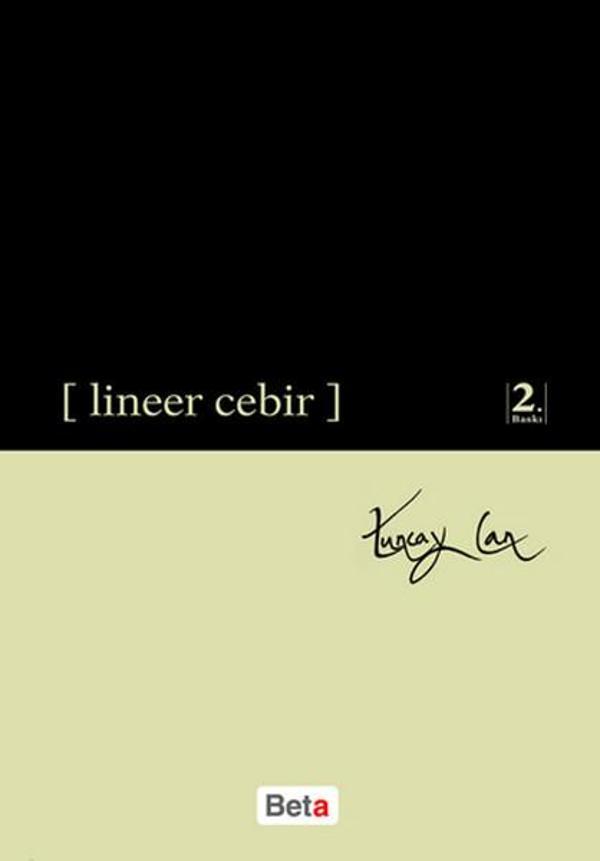 Lineer Cebir - Beta Yayınları - Image 1