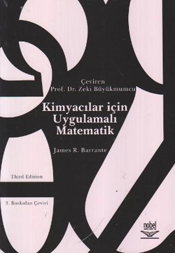 Kimyacılar İçin Uygulamalı Matematik - Nobel Akademik Yayıncılık - Image 1