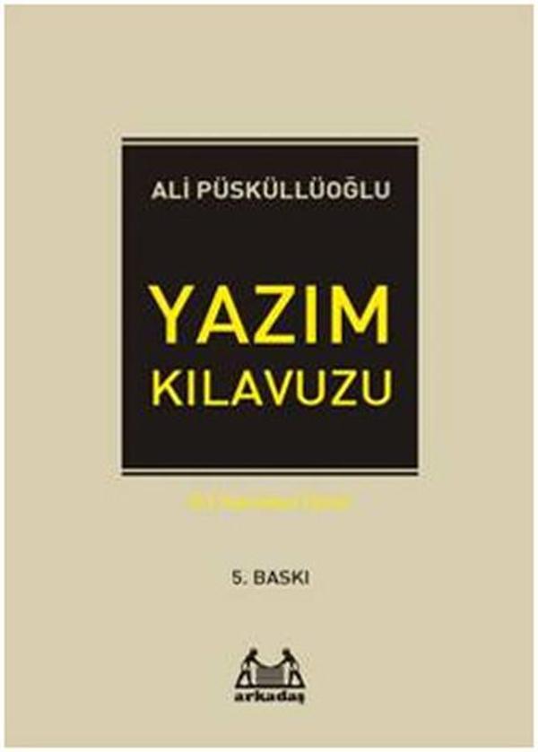 Arkadaş Yayıncılık Yazım Kılavuzu - Arkadaş Yayıncılık - Image 1