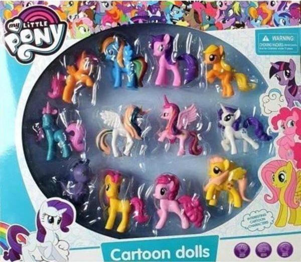 My Little Pony Cartoon Dolls 12'li Set 8988-8 - Image 1