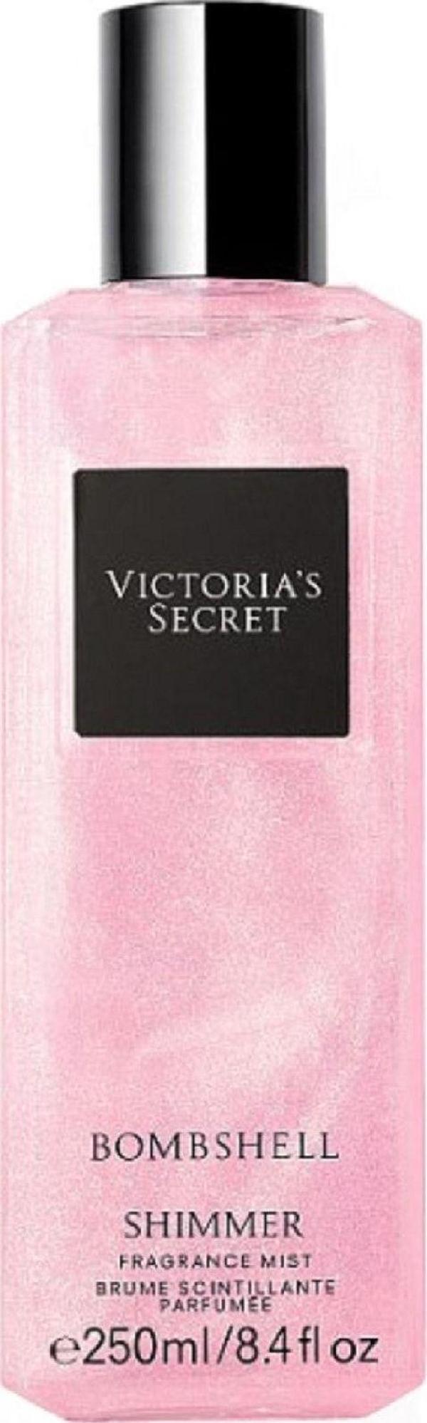 Victoria's Secret Bombshell Shimmer Fragrance 250 Ml Simli Işıltılı Kadın Vücut Spreyi - Image 1