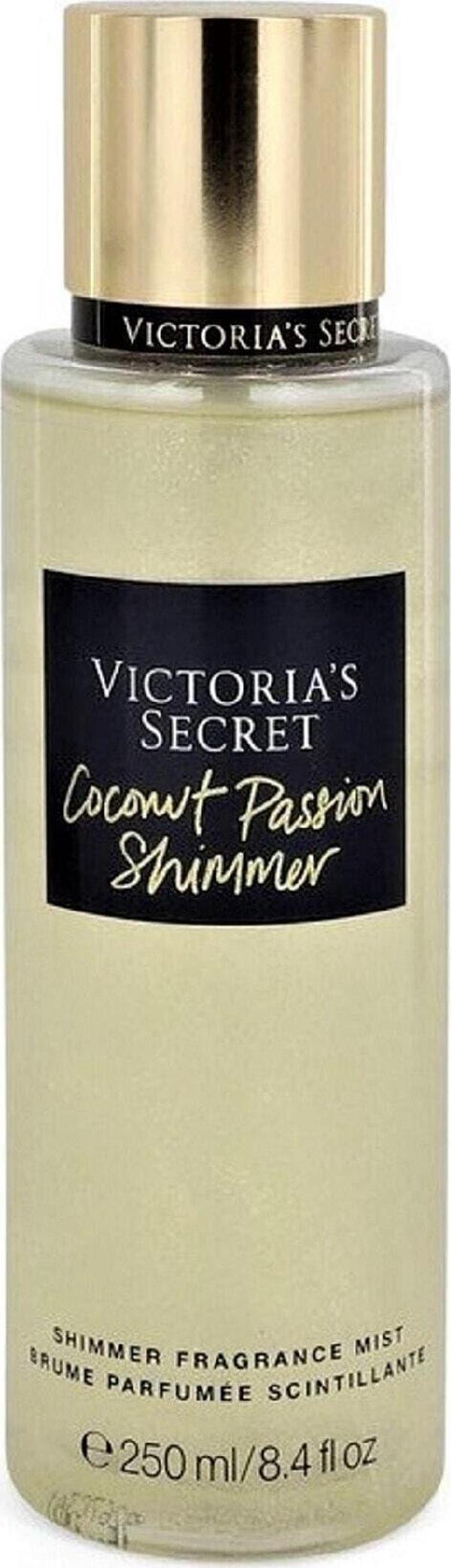 Victoria's Secret Coconut Passion Shimmer Mist 250 Ml Simli Işıltılı Kadın Vücut Spreyi - Image 1