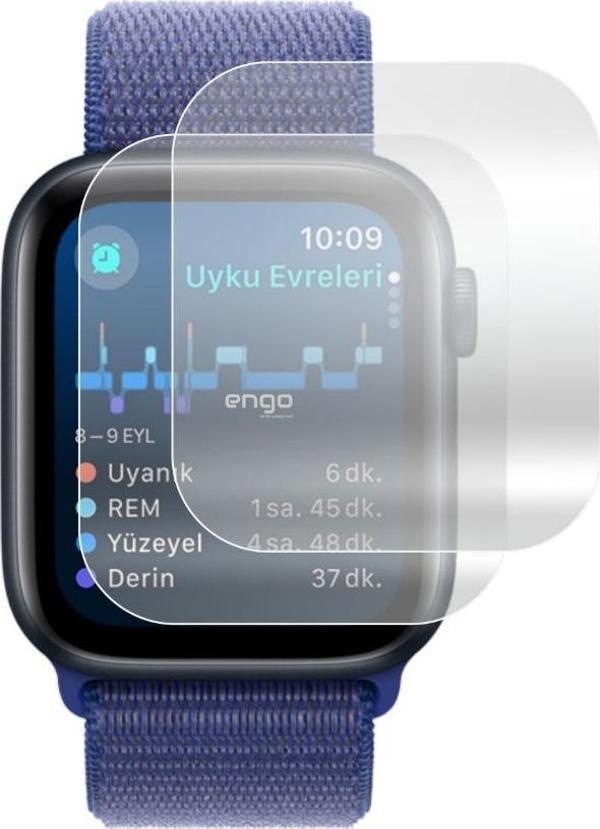 Apple Watch SE 40 mm Ekran Koruyucu Şeffaf TPU Film 2 Adet - Image 1
