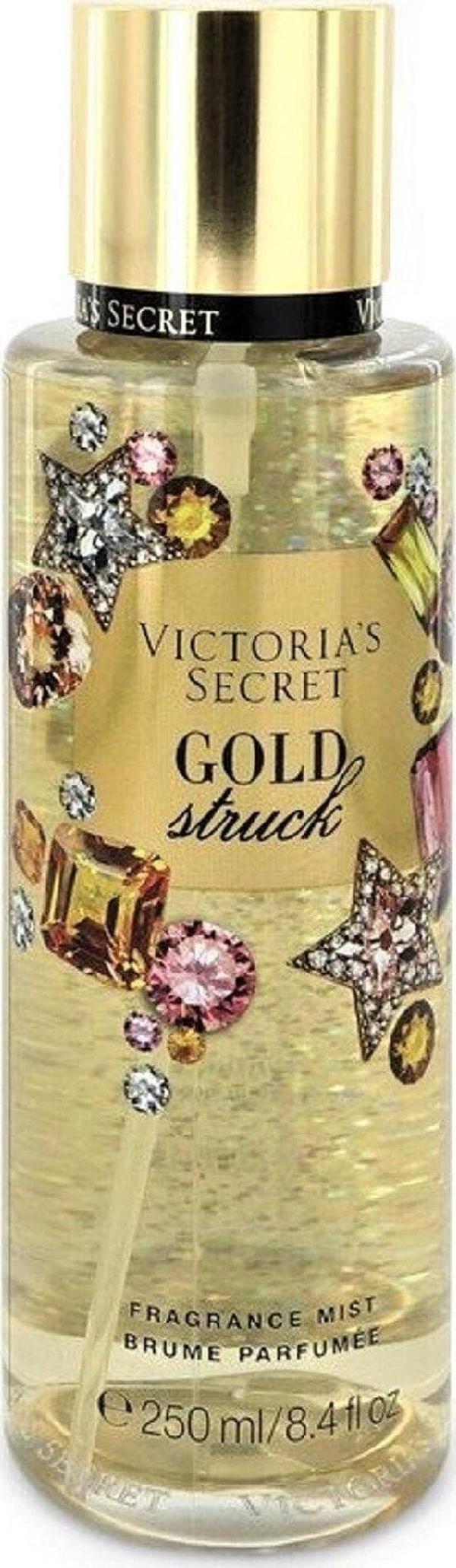 Victoria's Secret Gold Struck Fragrance Mist 250 Ml Kadın Vücut Spreyi - Image 1