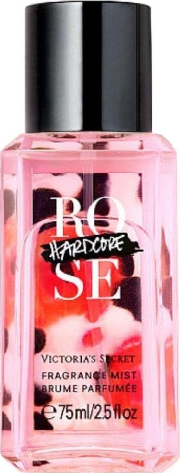 Victoria's Secret Rose Hardcore Fragrance Mist 75 Ml Mini Seyahat Boy Kadın Vücut Spreyi - Image 1