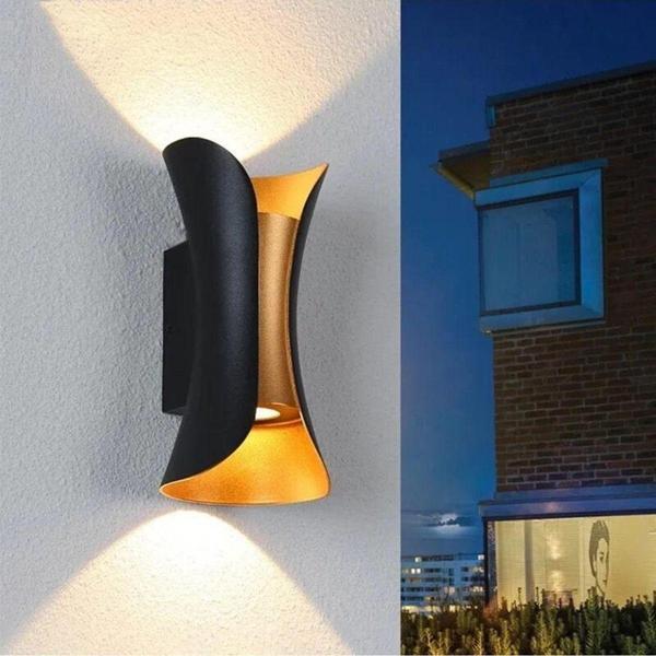 Econa 10 Watt 3000K Günışığı Ledli Modern Tasarım Iç Ve Dış Mekan Led Aplik, Bahçe Armatürü - Image 1