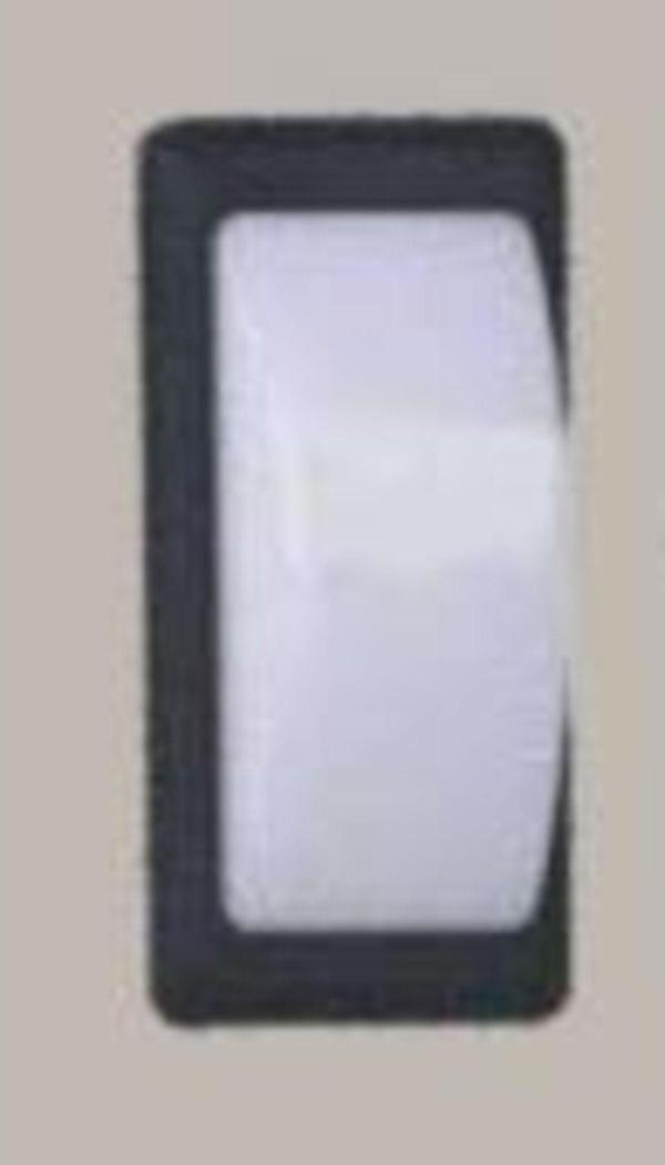 Econa 24W Siyah Dış Mekan Pc Led Aplik Elips Boş ( Beyaz Işık ) - Image 1