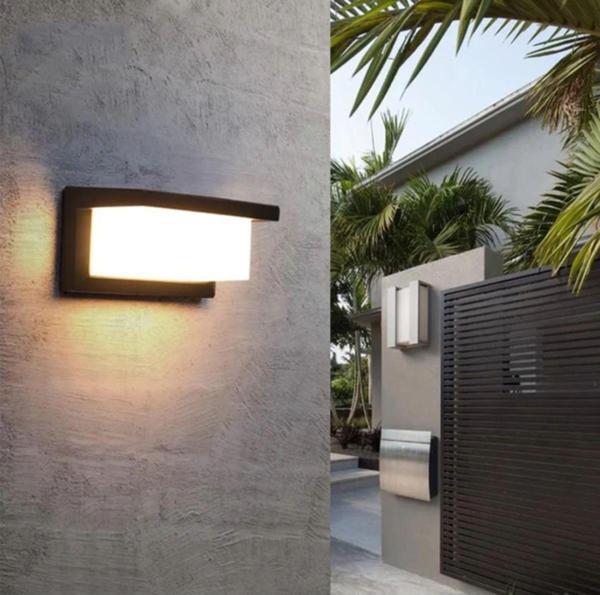 Econa Atb 18W 3000K Günışığı Dış Mekan Dekoratif Led Duvar Apliği - Image 1