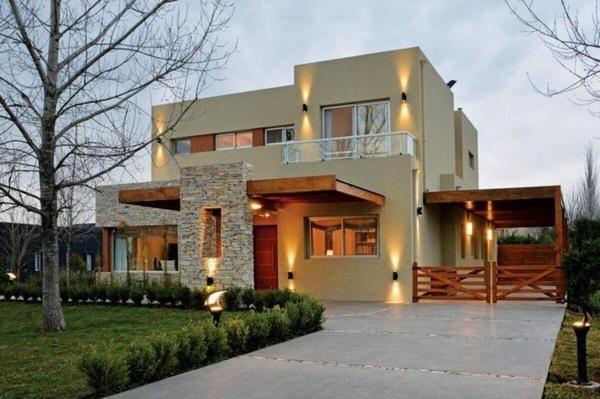 Full Reyon 4 Adet Amber Işık Çift Yönlü Dekoratif Işık Süzmeli İç Ve Dış Mekan, Bahçe, Balkon, Teras Apliği - Image 1