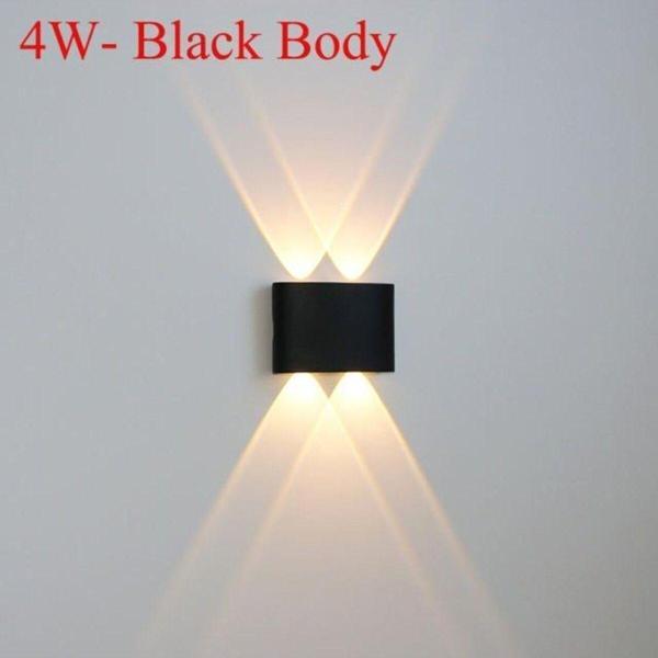 Full Reyon 4 Watt Gün Işığı Işık Ledli Işık Süzmeli Dekoratif İç Ve Dış Mekan Led Aplik, Modern Ve Şık Armatür - Image 1