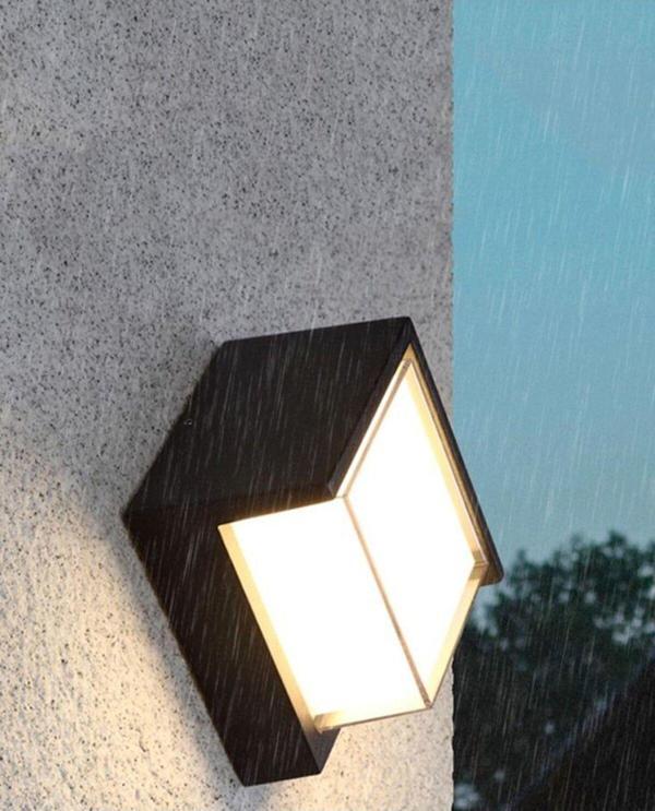 Full Reyon 6 Watt Günışığı Ledli İç Ve Dış Mekan, Bahçe, Balkon, Teras, Kamelya, Veranda Apliği, Led Armatür - Image 1