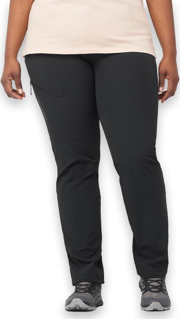 Salomon Lc2110500 Wayfarer Pants W Siyah Kadın Outdoor 38 - Image 1
