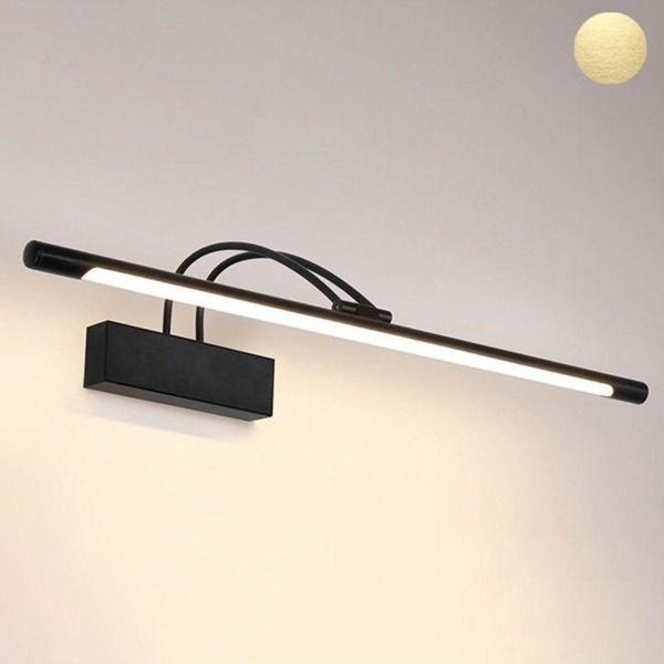 Full Reyon 10 Watt 43 Cm Oynar Başlı Flüt Aplik, Beyaz Işık Ledli Metal Led Aplik, Yatakbaşı, Ayna,Tablo Aplik - Image 1