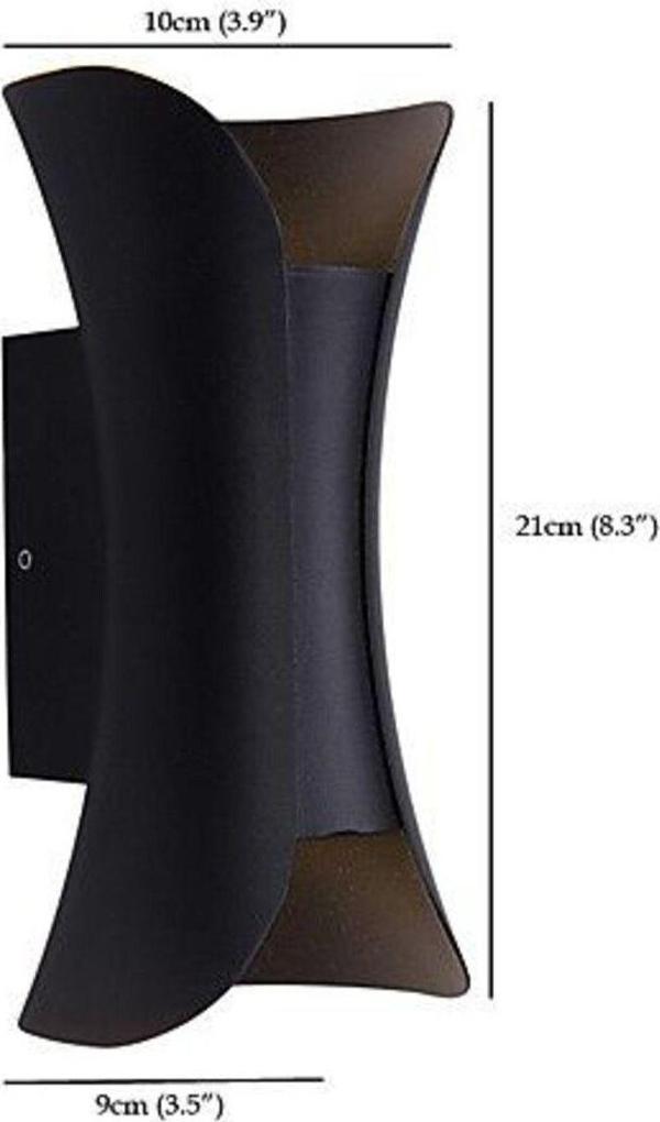 Full Reyon 10 Watt Gün Işığı Ledli Modern Tasarım İç Ve Dış Mekan Otel, Kafe, Ev, Villa Dış Cephe Apliği - Image 1