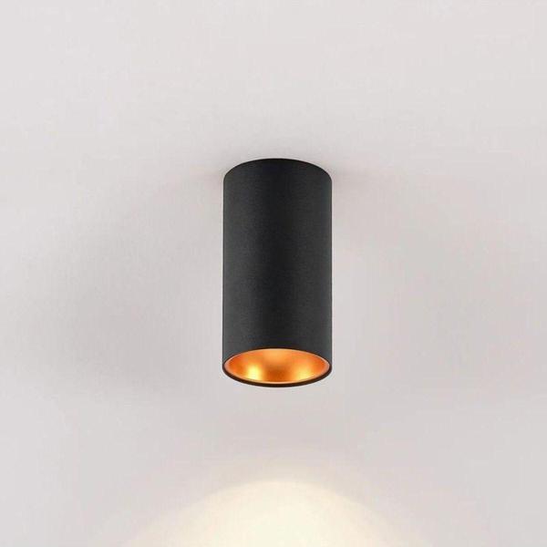 Full Reyon 10 X 6 Cm Metal Kasa 7 Watt Günışığı Gu10 Duy Sıva Üstü Tavan Armatür Metal Tavan Aplik Siyah - Image 1