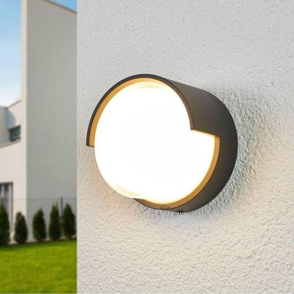Full Reyon 12 Watt, 3000K, Bahçe Armatürü, Bahçe Duvar Aplik, Led Aplik, Kapı Girişi, Villa Dış Cephe Apliği - Image 1