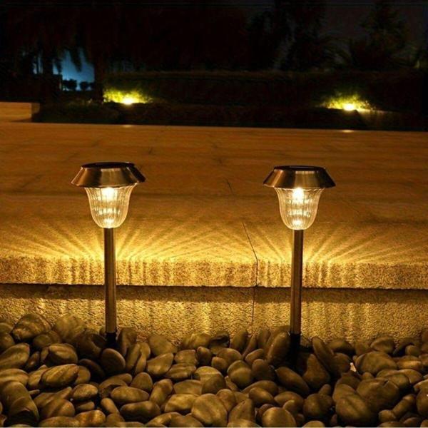 Full Reyon 2 Adet Kablosuz, Güneş Enerjili 7 Watt Çok Çok Kaliteli Solar Çim, Çiçek, Bahçe Aydınlatma Armatürü - Image 1