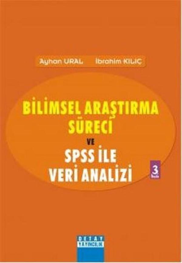 Bilimsel Araştırma Süreci ve SPSS ile Veri AnaliziSPSS 12.0 for Windows - Detay Yayıncılık - Image 1