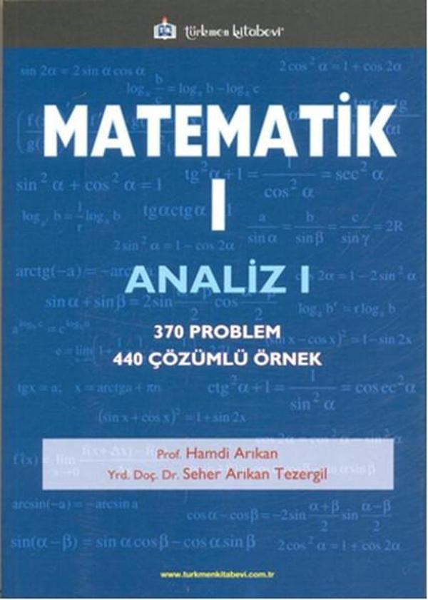 Türkmen Kitabevi Matematik 1 - Analiz 1 - Türkmen Kitabevi - Image 1
