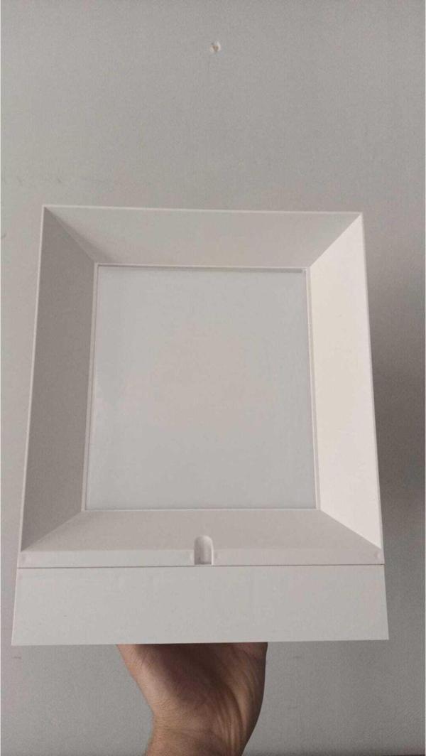 Horoz Elektrik Prizma Bahçe Armatürü (Beyaz Kasa) - Image 1