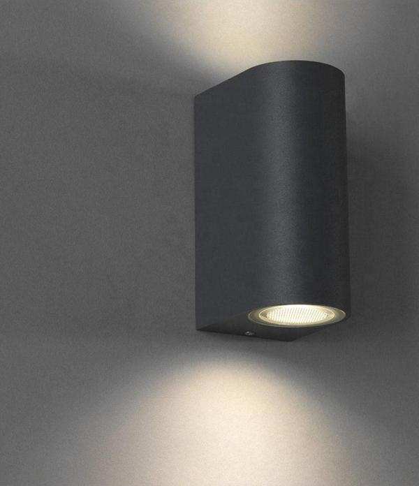 Sekizgen Led Toptan 10 Adet Çift Yönlü Aplik Antrasit Renk Gövde Ampulsüz Fiyattır - Image 1