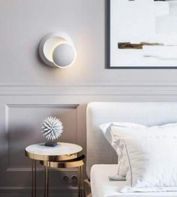 Full Reyon Elektrikle Çalışır, Alüminyum Kasa, Oynar Başlı Yatakbaşı Apliği, 6 Watt Günışı Modern Led Armatür - Image 1